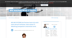 Desktop Screenshot of mr-systeme.de