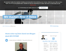 Tablet Screenshot of mr-systeme.de